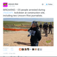 Protesters being arrested during NoDAPL protest Sept. 13, 2016
Twitter